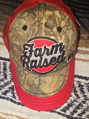 Toddler Farm Raised Real Tree Trucker Snapback Hat